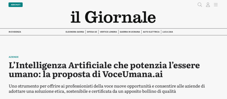 Il giornale